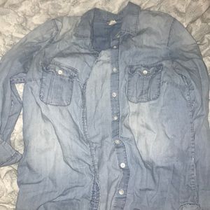 J Crew Jean Shirt